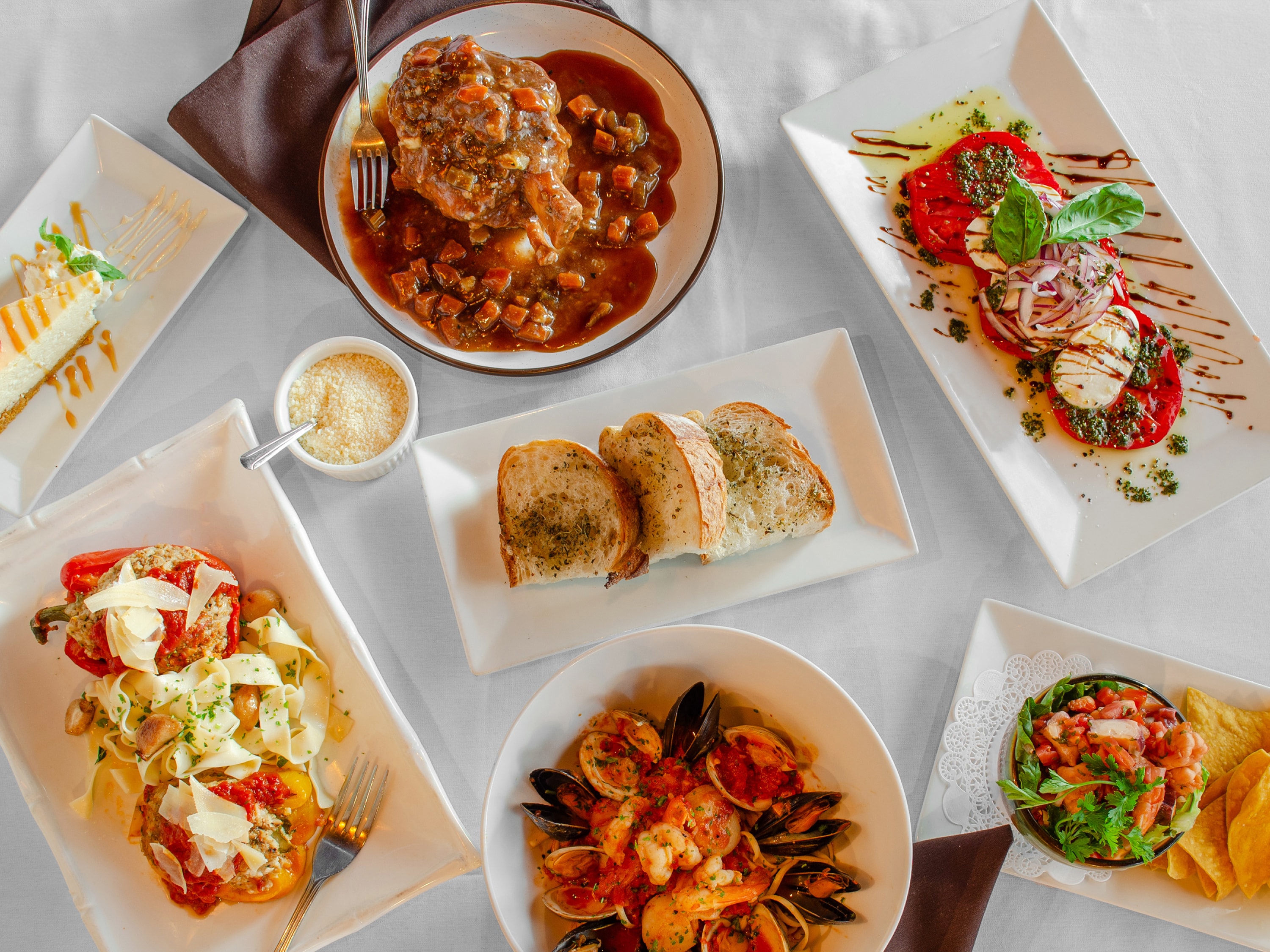 Sal De Forte's signature dishes